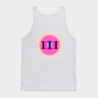 111 Angel Numbers Intuition Glowing Aura Tank Top